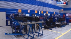 На Галичском автокрановом заводе запустили цех по выпуску кранов-манипуляторов 